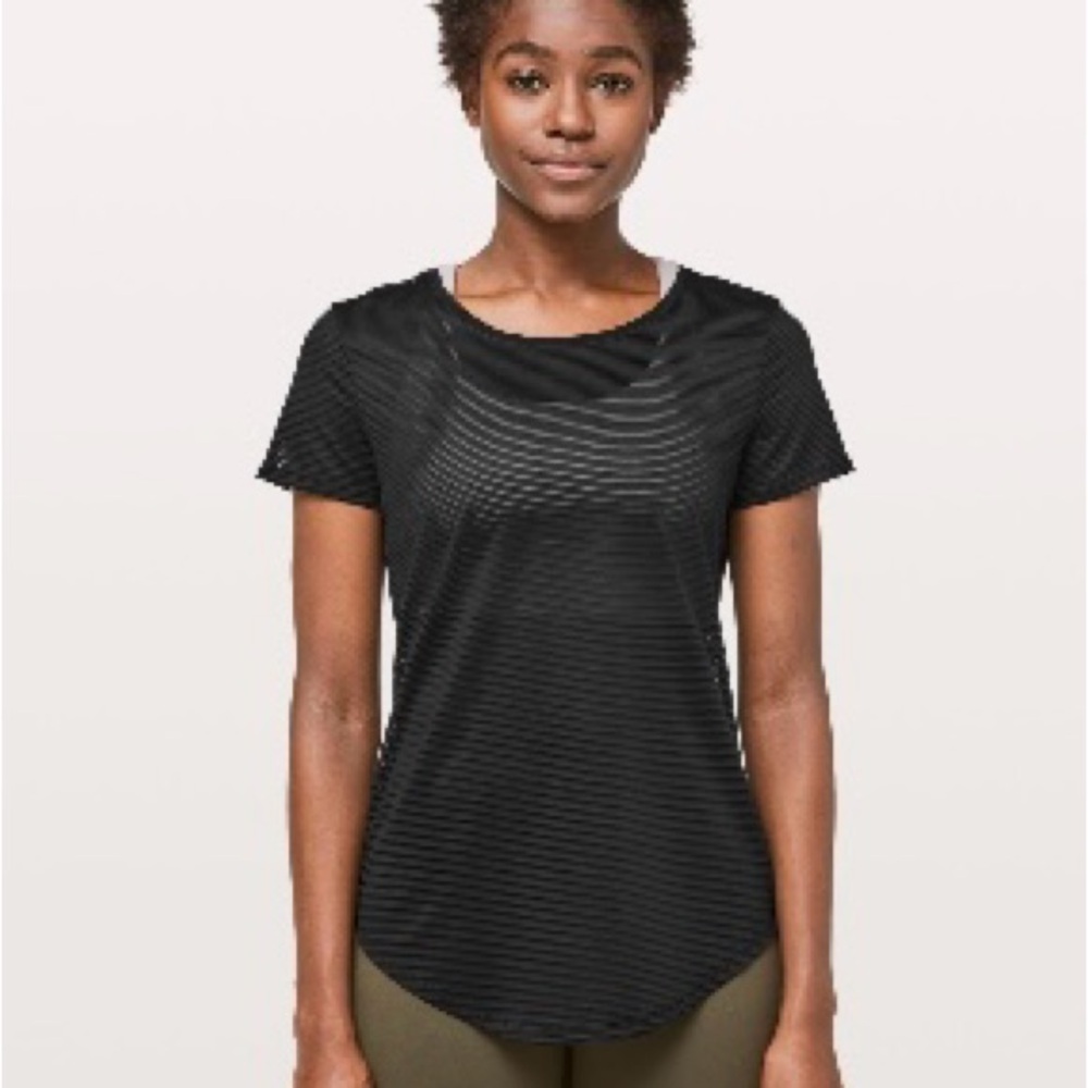 Lululemon Mesh Crew Top